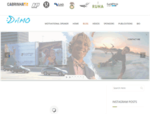Tablet Screenshot of damienleroy.com